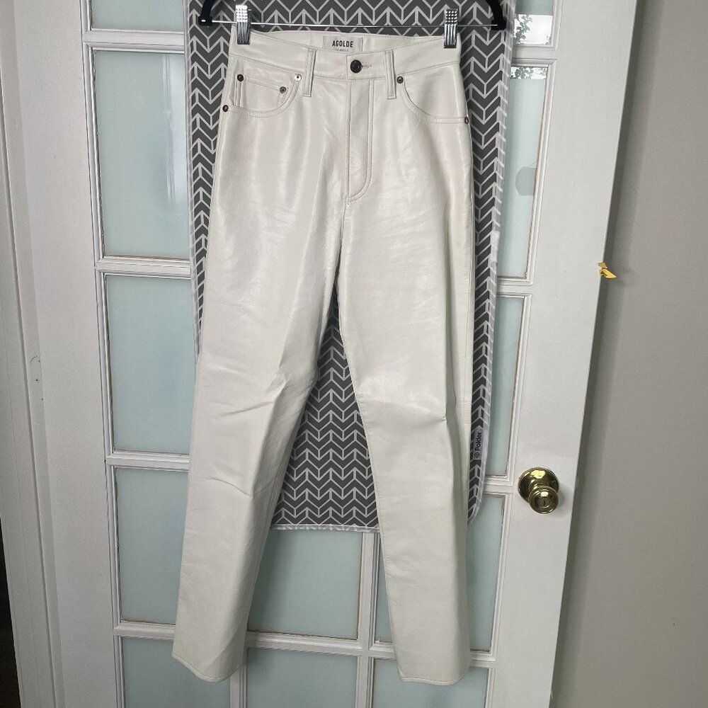 Agolde | Recycled Leather 90's Pinch Waist